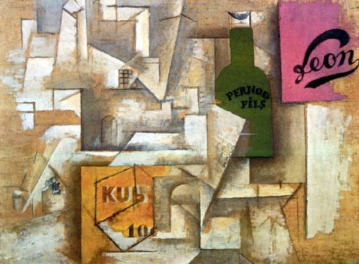 Pablo Picasso Landscape With Posters Paysage Aux Affiches